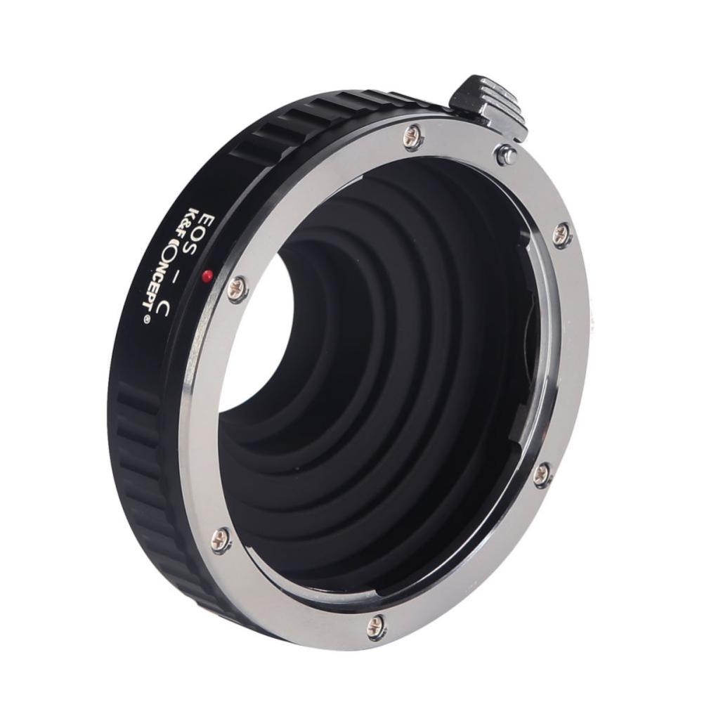 K&F Concept K\&F Concept Objektivadapter for Canon EOS EF-objektiv til C-fatning