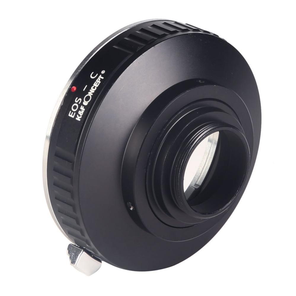 K&F Concept K\&F Concept Objektivadapter for Canon EOS EF-objektiv til C-fatning