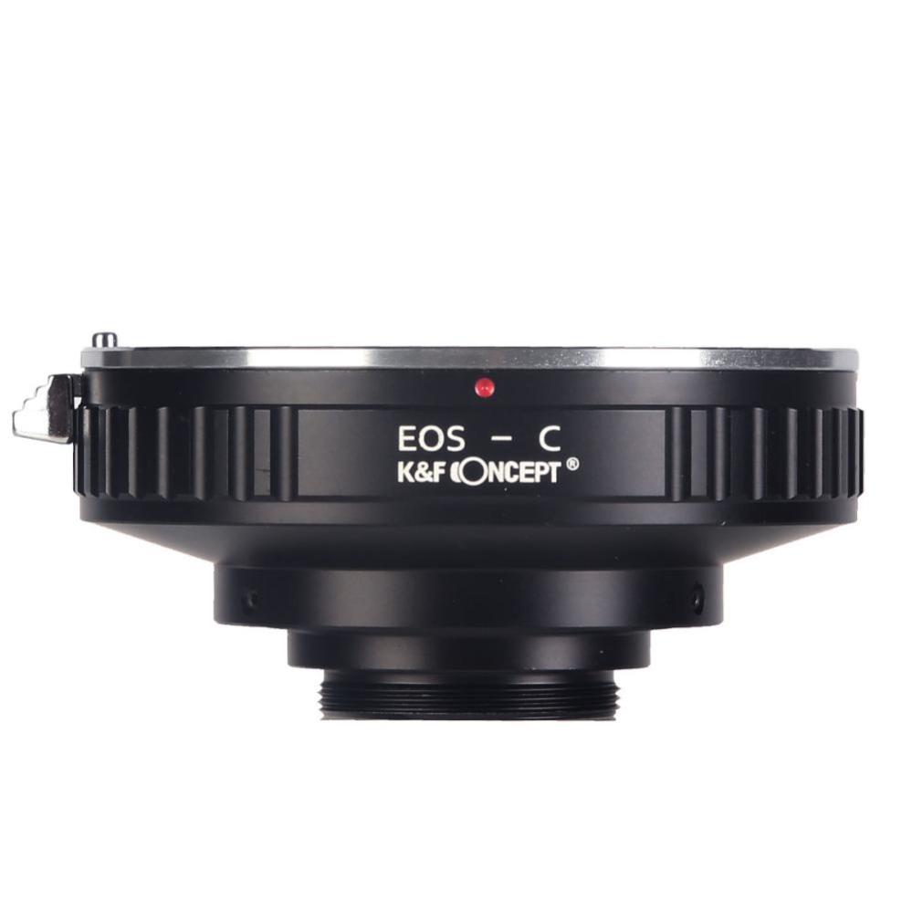 K&F Concept K\&F Concept Objektivadapter for Canon EOS EF-objektiv til C-fatning