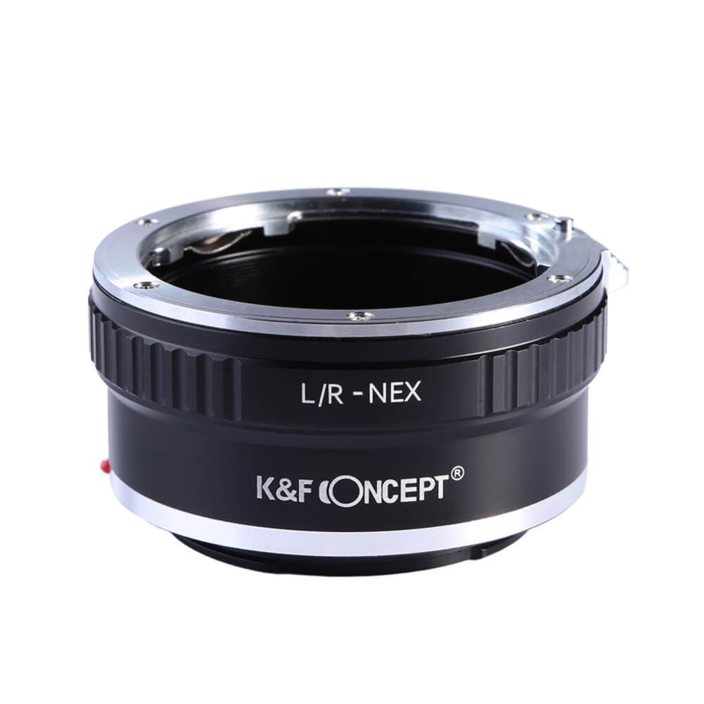 K&F Concept K&F Concept Objektivadapter till Leica R objektiv for Sony E kamerahus