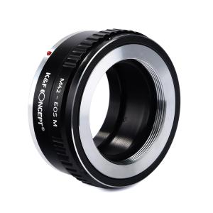  K&F objektivadapter for M42 objektiv for Canon EOS M kamerahus Rask levering fra Sverige.