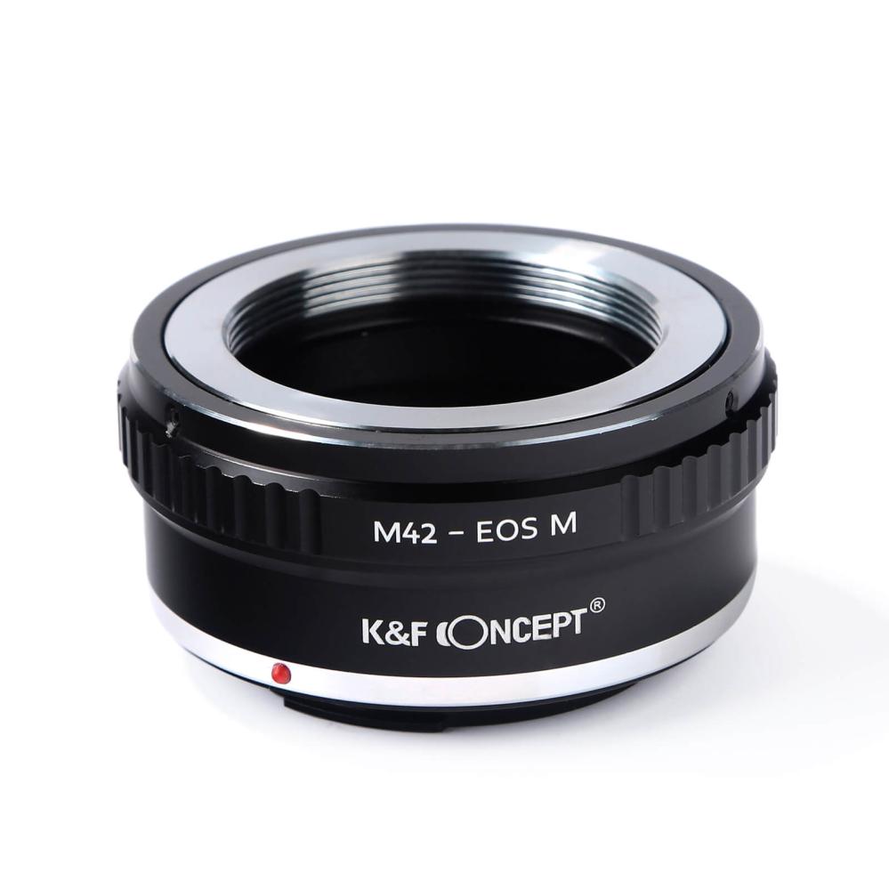 K&F Concept K&F Objektivadapter for M42 objektiv for Canon EOS M kamerahus