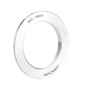 K&F Concept K&F Concept Objektivadapter till M42 objektiv for Nikon kamerahus
