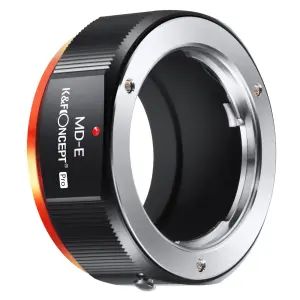 K&F Concept K&F Concept Objektivadapter Pro till Minolta MD objektiv for Sony E kamerahus