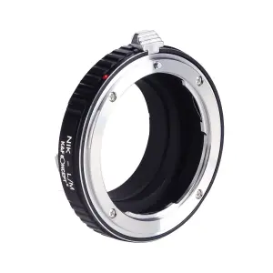 K&F Concept K&F Concept Objektivadapter till Nikon F objektiv for Leica M kamerahus
