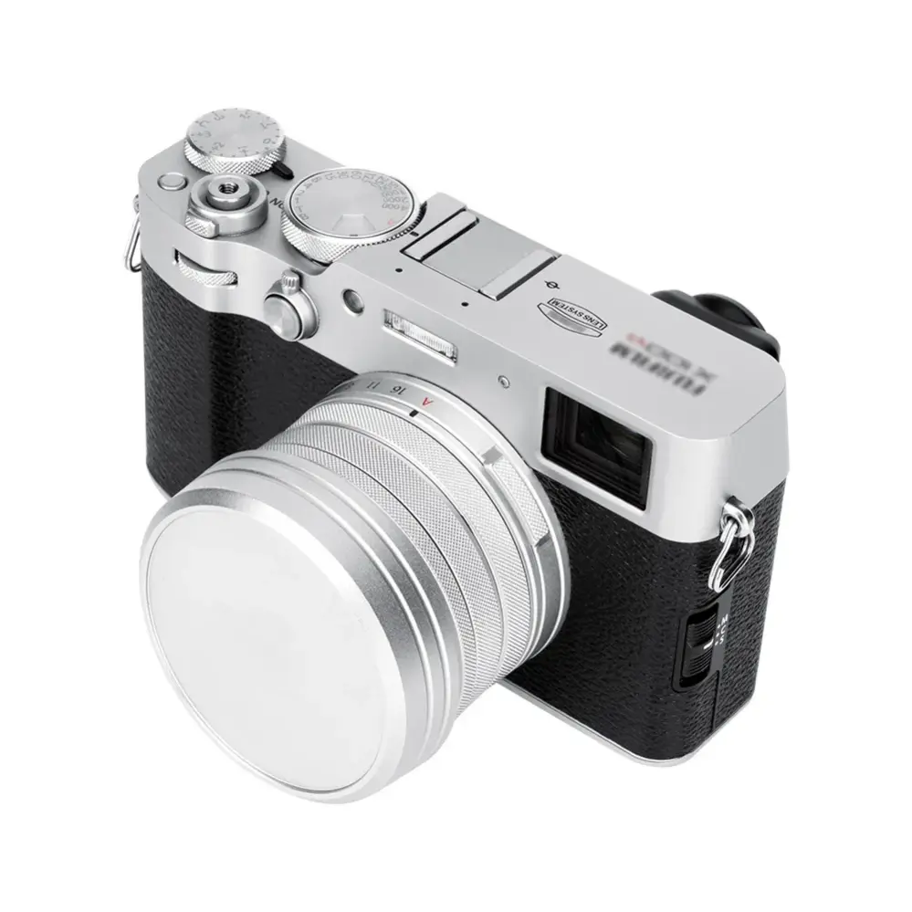  JJC Solblender, adapterring og deksel for Fujifilm X100VI / X100V / X100F Rask levering fra Sverige.
