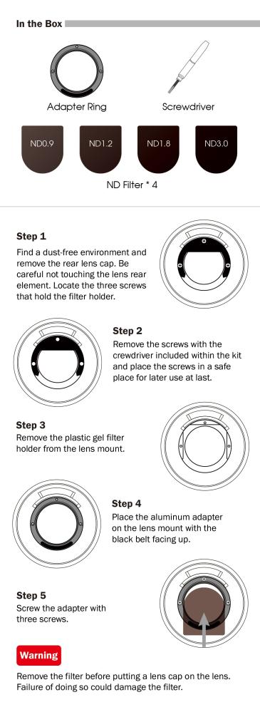 Haida Haida ND-filter Kit for Sigma 14-24mm f/2.8 DG DN Art for Sony E/Leica L