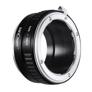  K&F-objektivadapter for Nikon F-objektiv for Sony E-kamerahus Rask levering fra Sverige.