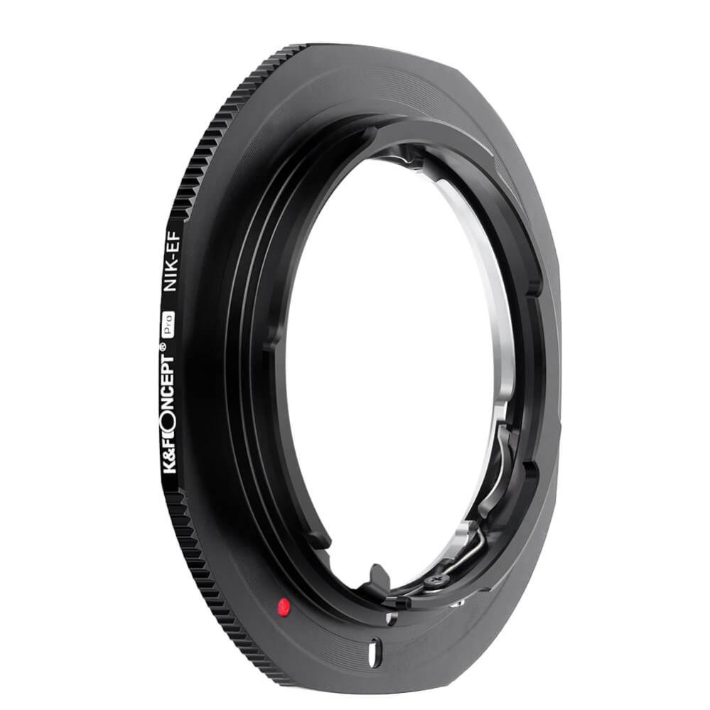K&F Concept K&F Objektivadapter til Nikon F AF AI AI-S objektiv for Canon EOS kamerahus