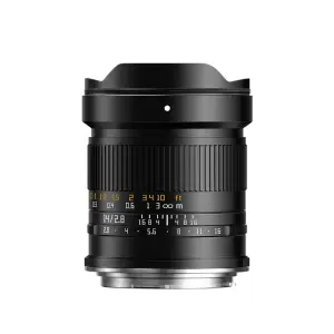  TTArtisan 14mm f/2.8 vidvinkelobjektiv fullformat for Canon RF Rask levering fra Sverige.