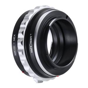  K&F-objektivadapter for Nikon G-objektiv for Sony E-kamerahus Rask levering fra Sverige.