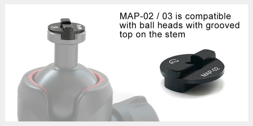Sunwayfoto Sunwayfoto Mac-14T Feste for Manfrotto & Arca Swiss plater