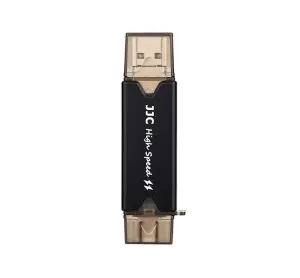  JJC minnekortleser 3in1 USB 3.0 for SD / TF minnekort Rask levering fra Sverige.