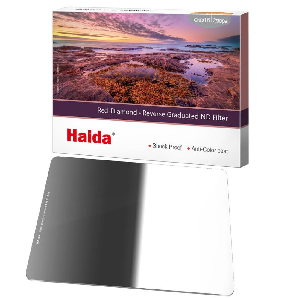  Haida Red Diamond Reverse Mykgradert GND-filter NanoPro 100x150mm Rask levering fra Sverige.
