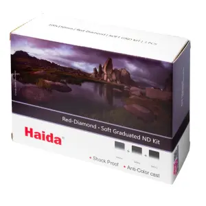  Haida Red Diamond Soft Graduated ND Filter Kit ND4 ND8 ND16 Rask levering fra Sverige.