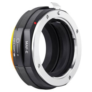  K&F Lens adapter v2 for Minolta AF-objektiv for Sony E kamerahus Rask levering fra Sverige.