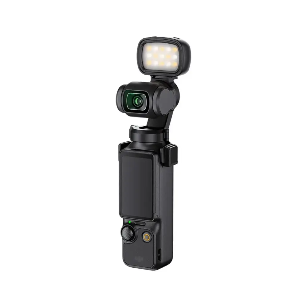  JJC LED-OP3 mini LED-lys for DJI Osmo Pocket 3 Rask levering fra Sverige.