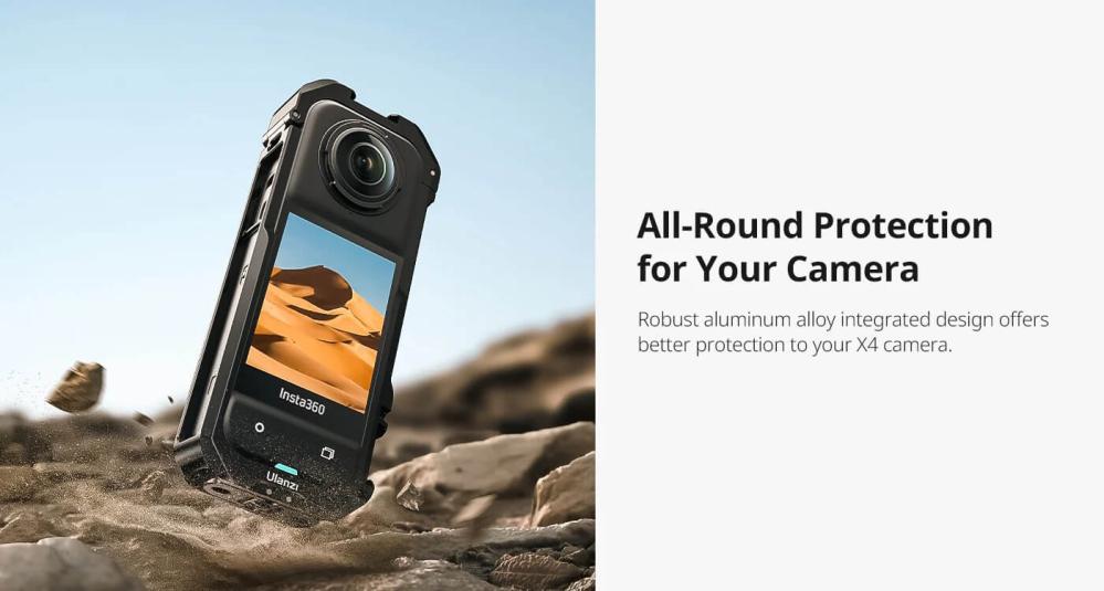  Ulanzi Kamerabur for Insta360 X4 Rask levering fra Sverige.