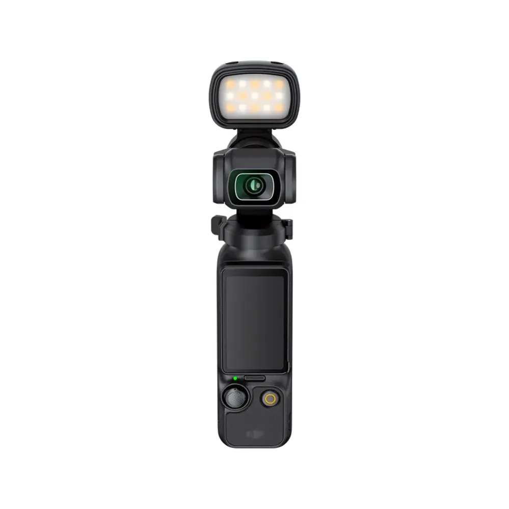  JJC LED-OP3 mini LED-lys for DJI Osmo Pocket 3 Rask levering fra Sverige.