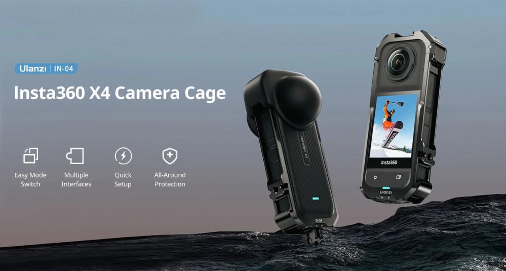  Ulanzi Kamerabur for Insta360 X4 Rask levering fra Sverige.