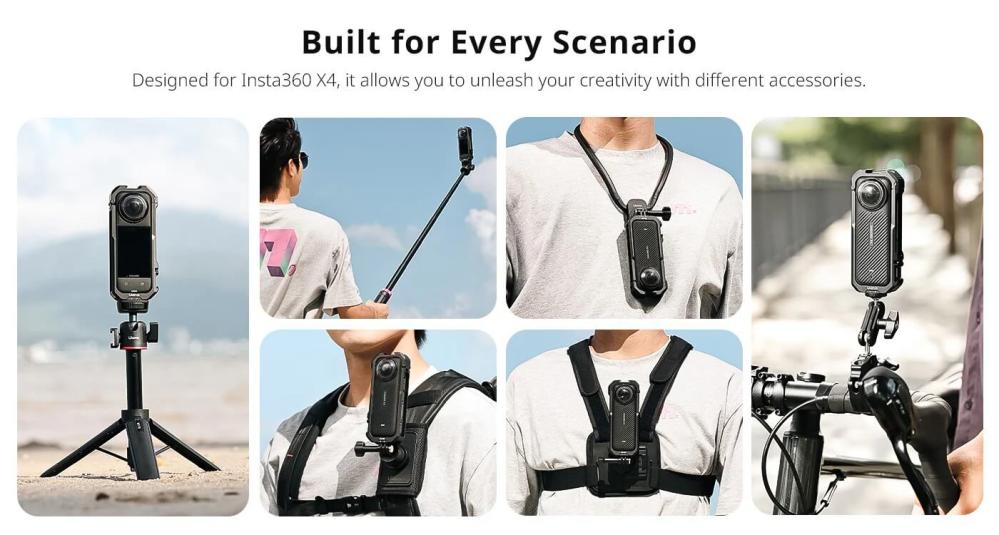  Ulanzi Kamerabur for Insta360 X4 Rask levering fra Sverige.