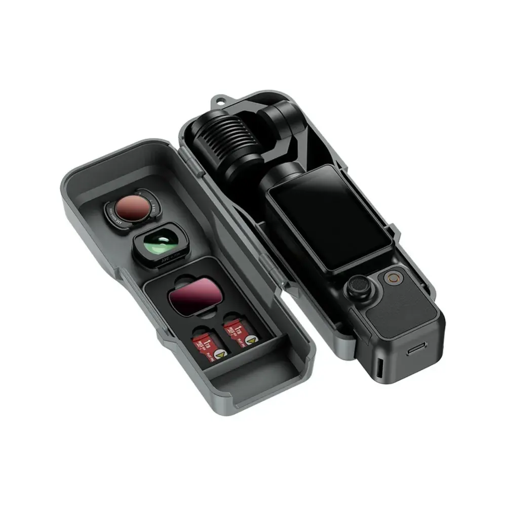  JJC beskyttelsesdeksel for Osmo Pocket 3/4 – beskyttelse filteroppbevaring Rask levering fra Sverige.