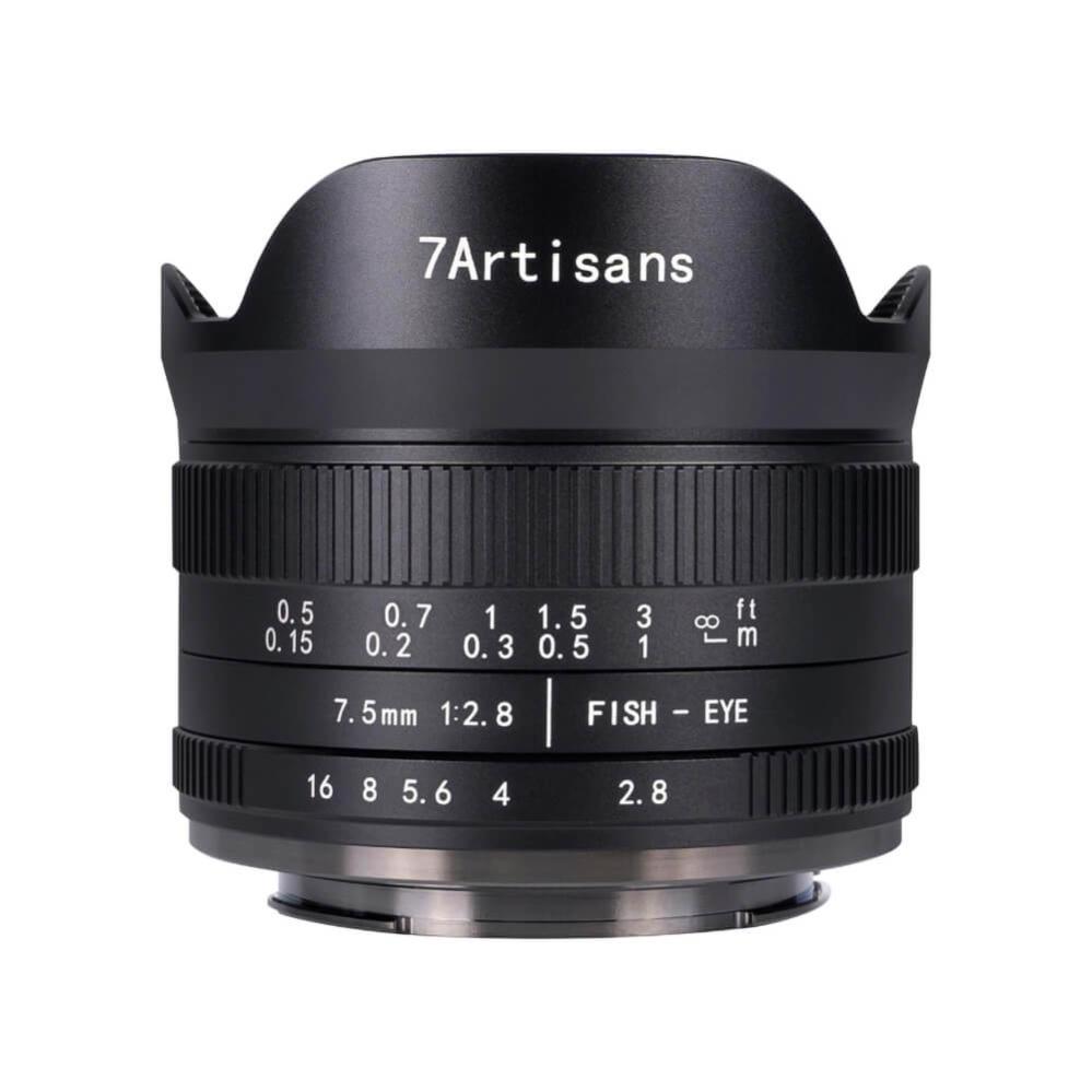 7Artisans 7Artisans 7.5mm f/2.8 II Fisheye-objektiv APS-C for Fujifilm X