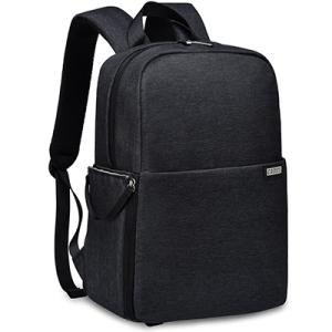  Caden Camera Backpack svart for systemkamera med delt lagring Rask levering fra Sverige.