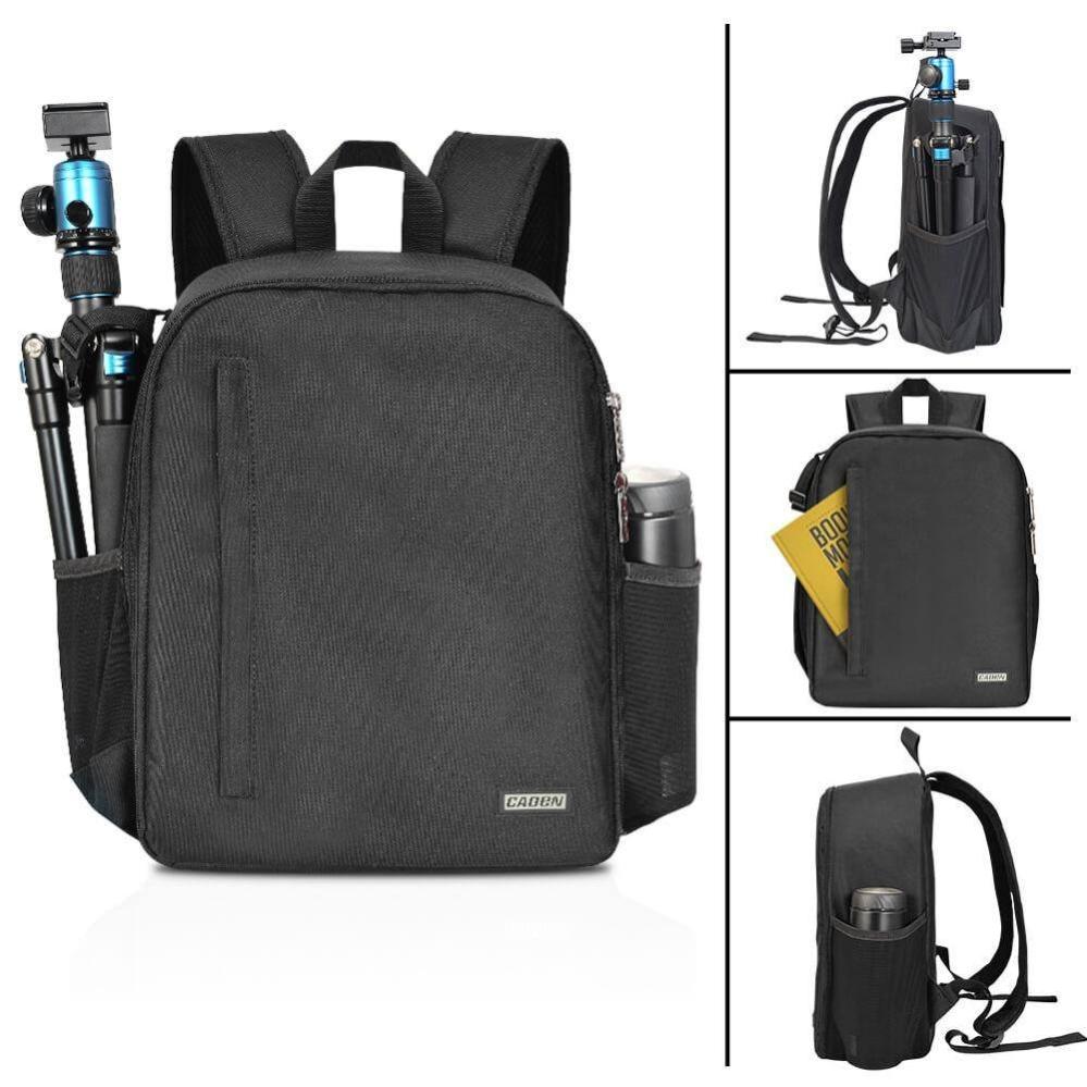 Caden Caden grønn Kameraryggsekk for 1 stk DSLR + 2–5 stk objektiv + 1 stk blits