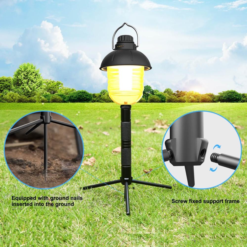 Puluz ministativ 17 cm for belysning, kamera eller camping Rask levering fra Sverige.