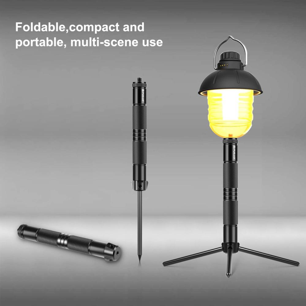 Puluz ministativ 17 cm for belysning, kamera eller camping Rask levering fra Sverige.