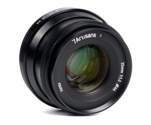  7 håndverkere 35 mm f / 1,2 Mark II objektiv APS-C for Micro 4/3 Rask levering fra Sverige.