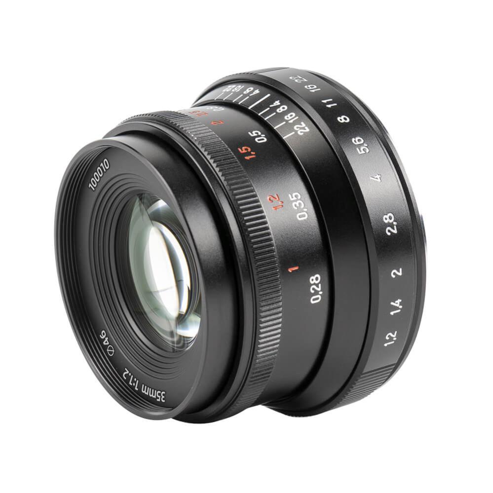 7Artisans 7Artisans 35mm f/1.2 Mark II objektiv APS-C for Canon EOS M
