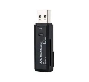  JJC minnekortleser for SD (SDHC / SDXC) og Micro SD (SDHC / SDXC) Rask levering fra Sverige.
