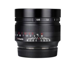  7 håndverkere 50 mm f / 0,95 objektiv APS-C for Micro 4/3 Rask levering fra Sverige.