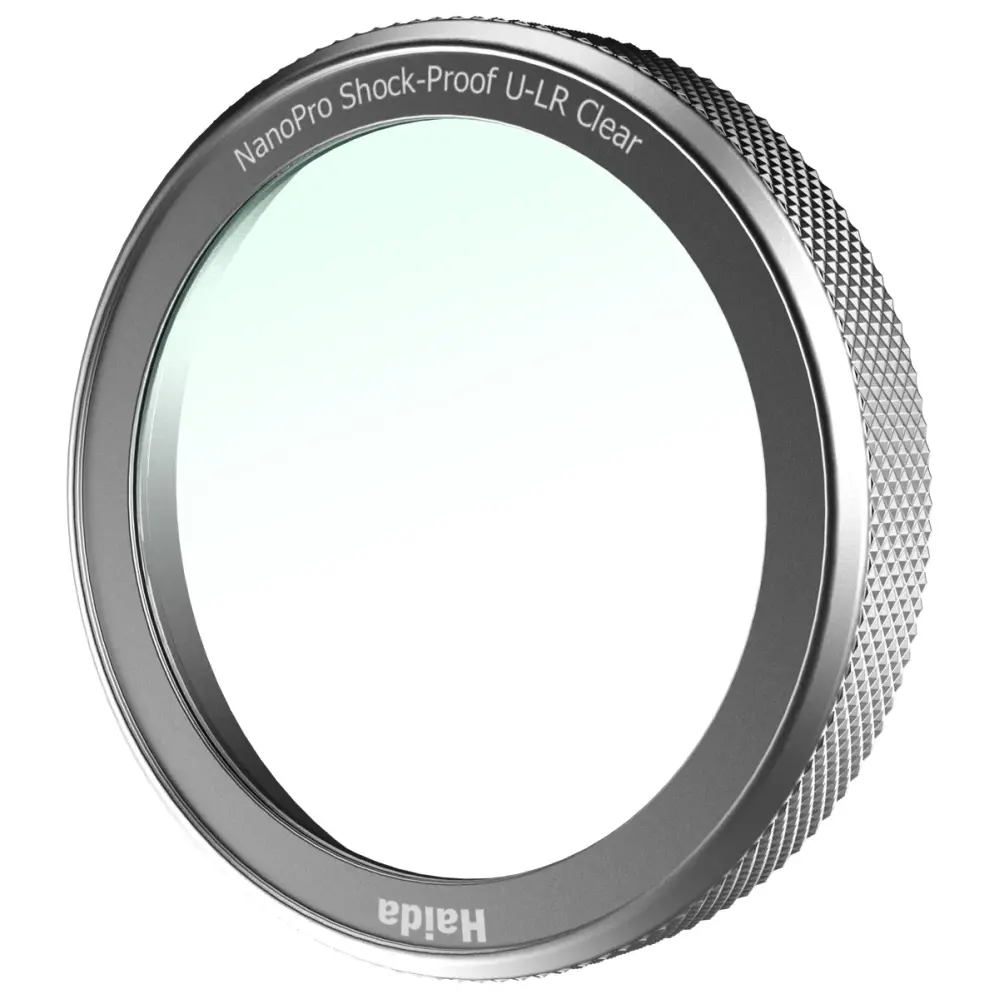  Haida NanoPro U-LR Clear-filter for Fujifilm GFX100RF – Ultralav refleksjon Rask levering fra Sverige.