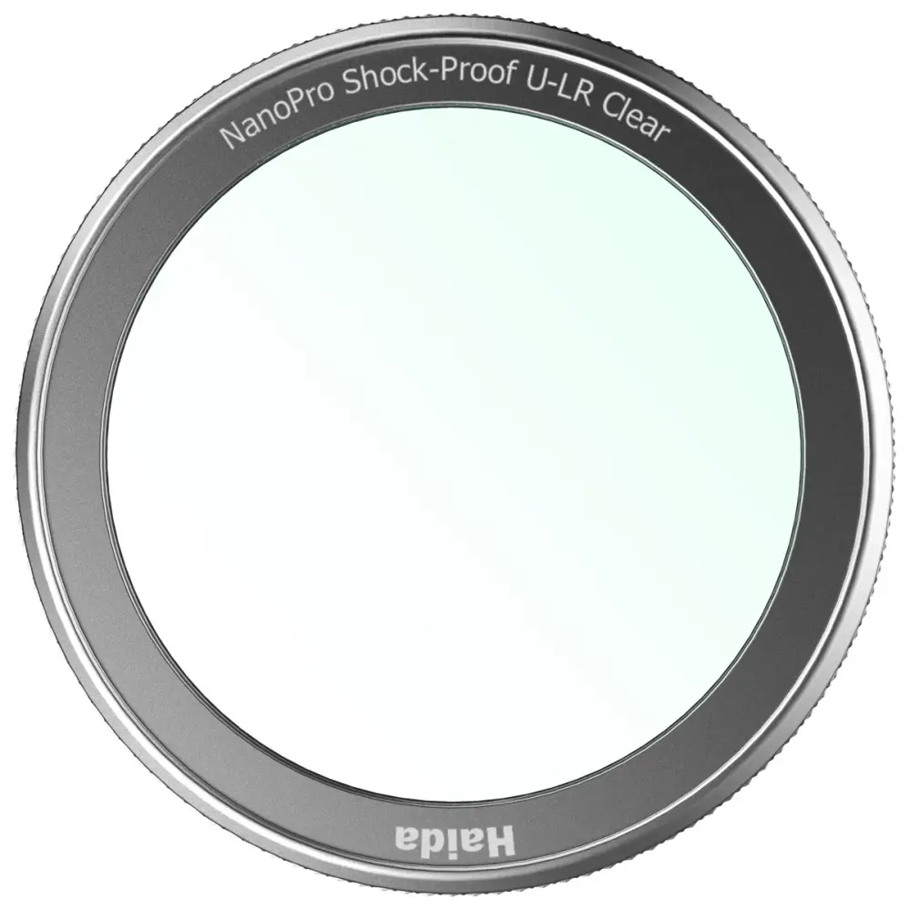  Haida NanoPro U-LR Clear-filter for Fujifilm GFX100RF – Ultralav refleksjon Rask levering fra Sverige.