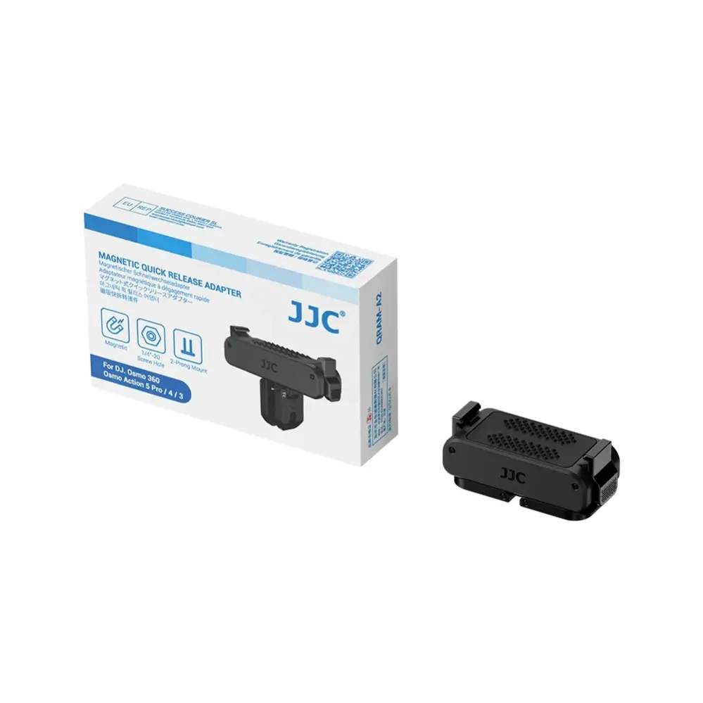  JJC magnetisk hurtigfesteadapter for Osmo 360 og Action 5 Pro / 4 / 3 Rask levering fra Sverige.