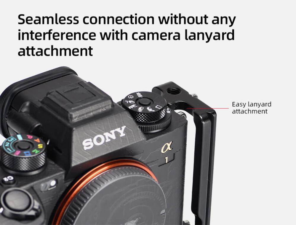 Sunwayfoto Sunwayfoto L-Bracket for Sony A1 med QD-uttag