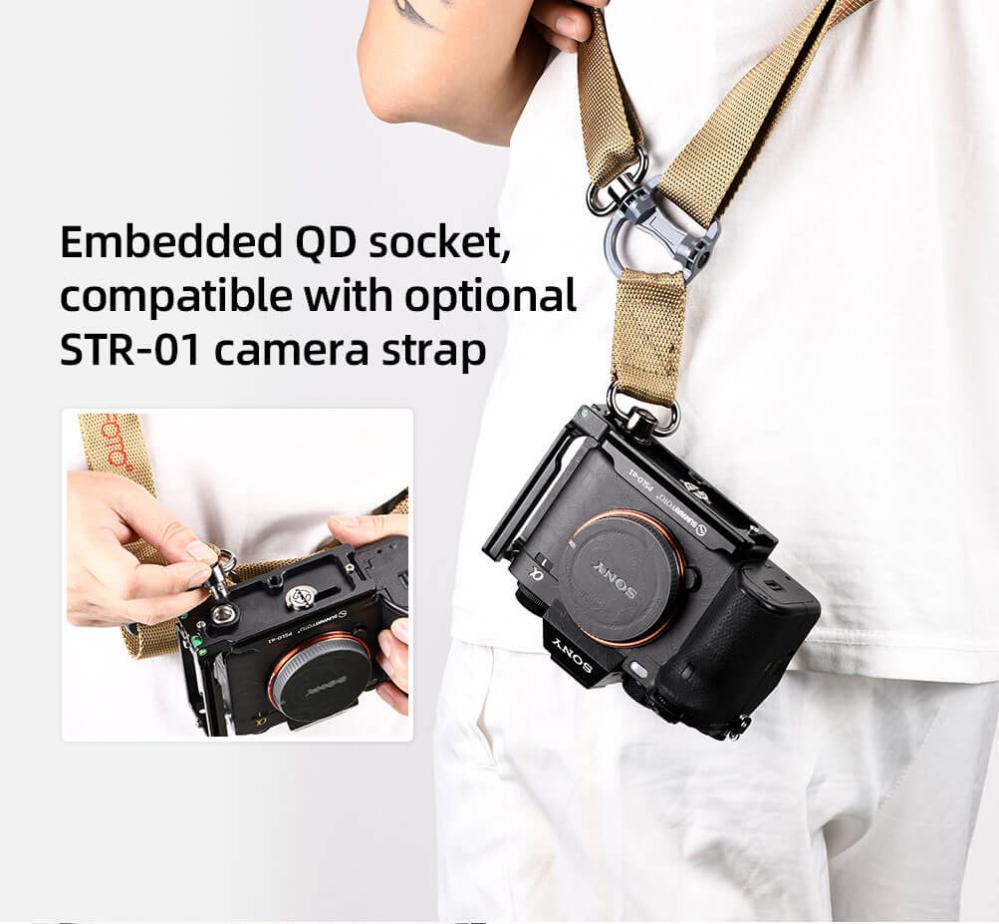 Sunwayfoto Sunwayfoto L-Bracket for Sony A1 med QD-uttag
