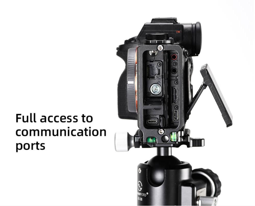 Sunwayfoto Sunwayfoto L-Bracket for Sony A1 med QD-uttag