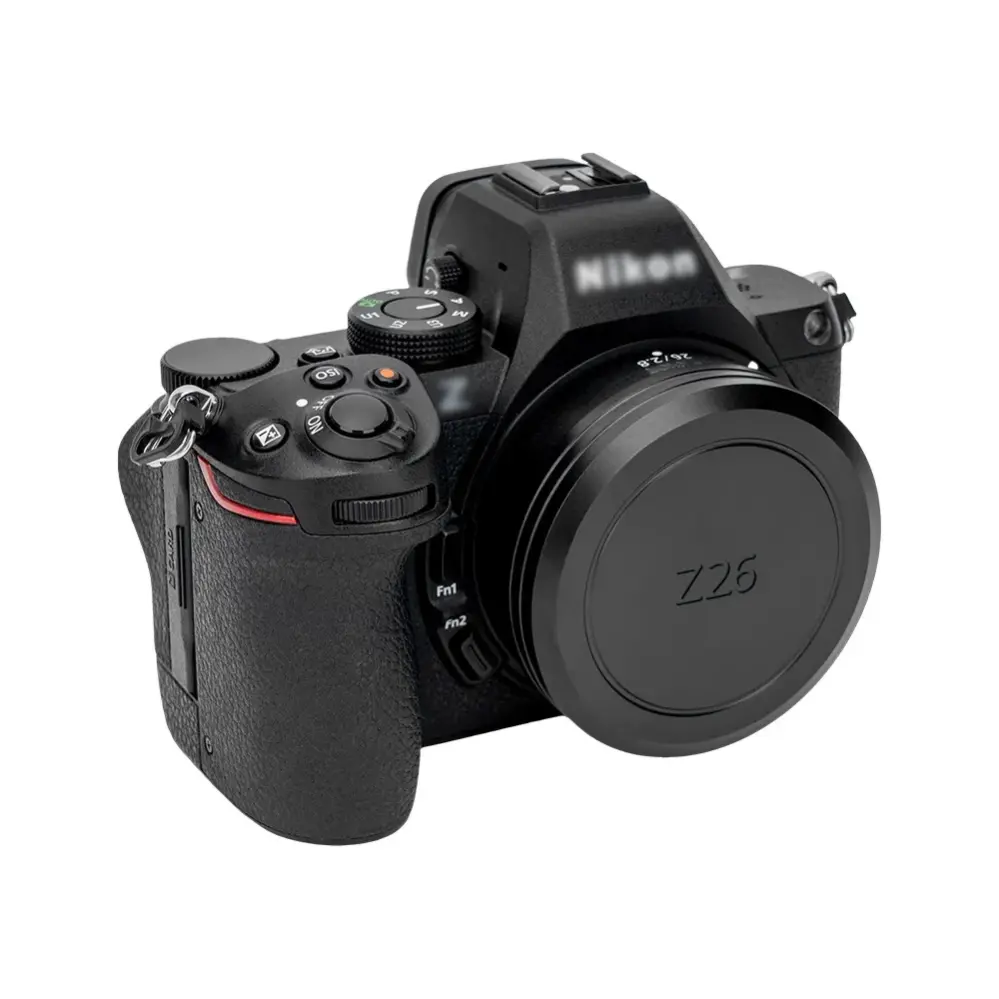 JJC LC-Z26 objektivdeksel i aluminium for Nikon Z 26mm f/2.8 Rask levering fra Sverige.