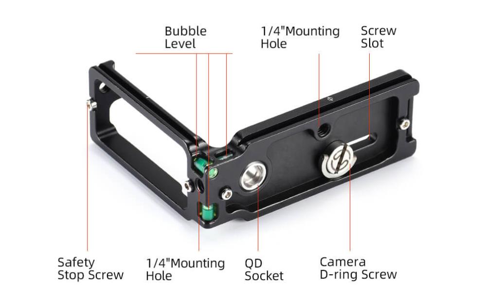 Sunwayfoto Sunwayfoto L-Bracket for Sony A1 med QD-uttag