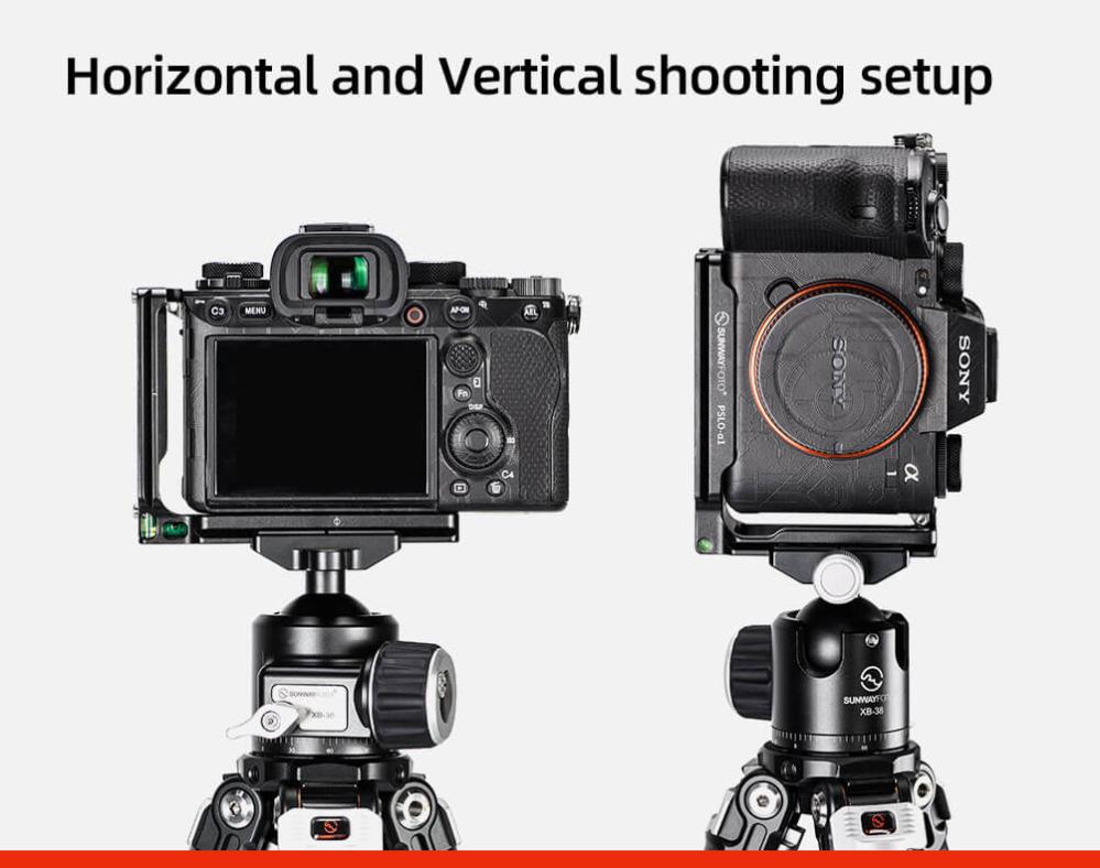 Sunwayfoto Sunwayfoto L-Bracket for Sony A1 med QD-uttag