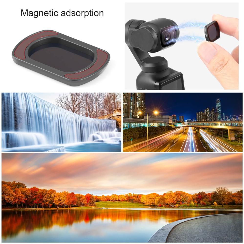  Puluz magnetisk ND8-filter for DJI Osmo Pocket 3 Rask levering fra Sverige.