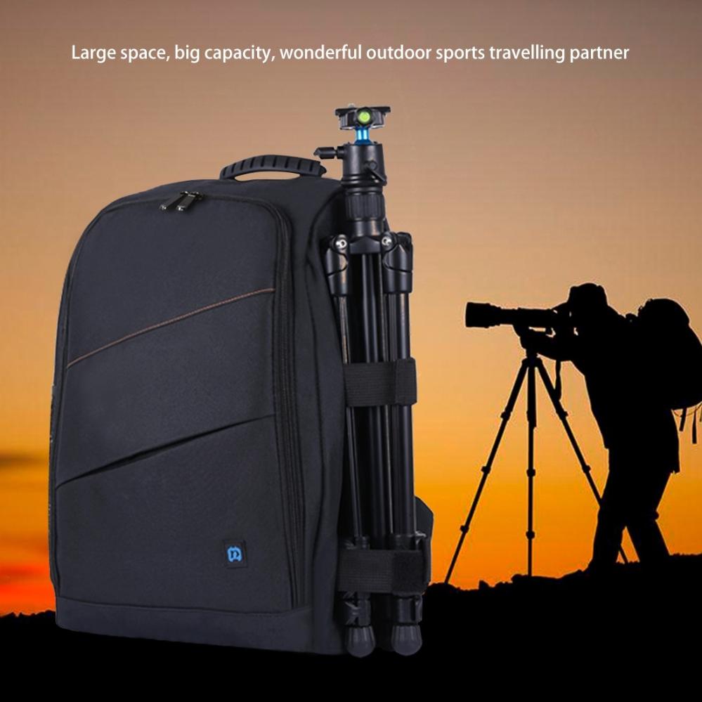  Puluz kameraryggsekk med regntrekk for 1 DSLR + 3-6 objektiver 26L Rask levering fra Sverige.