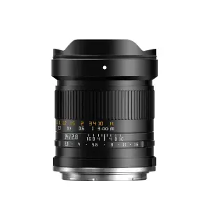  TTArtisan 14mm f/2.8 vidvinkelobjektiv fullformat for Nikon Z Rask levering fra Sverige.