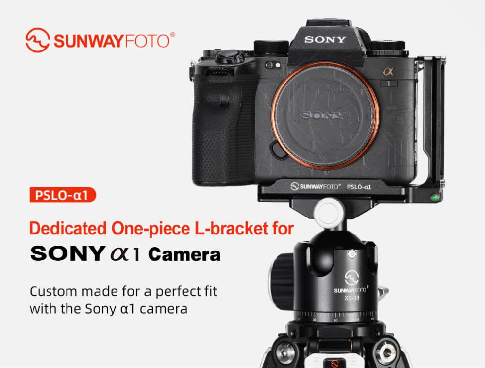 Sunwayfoto Sunwayfoto L-Bracket for Sony A1 med QD-uttag