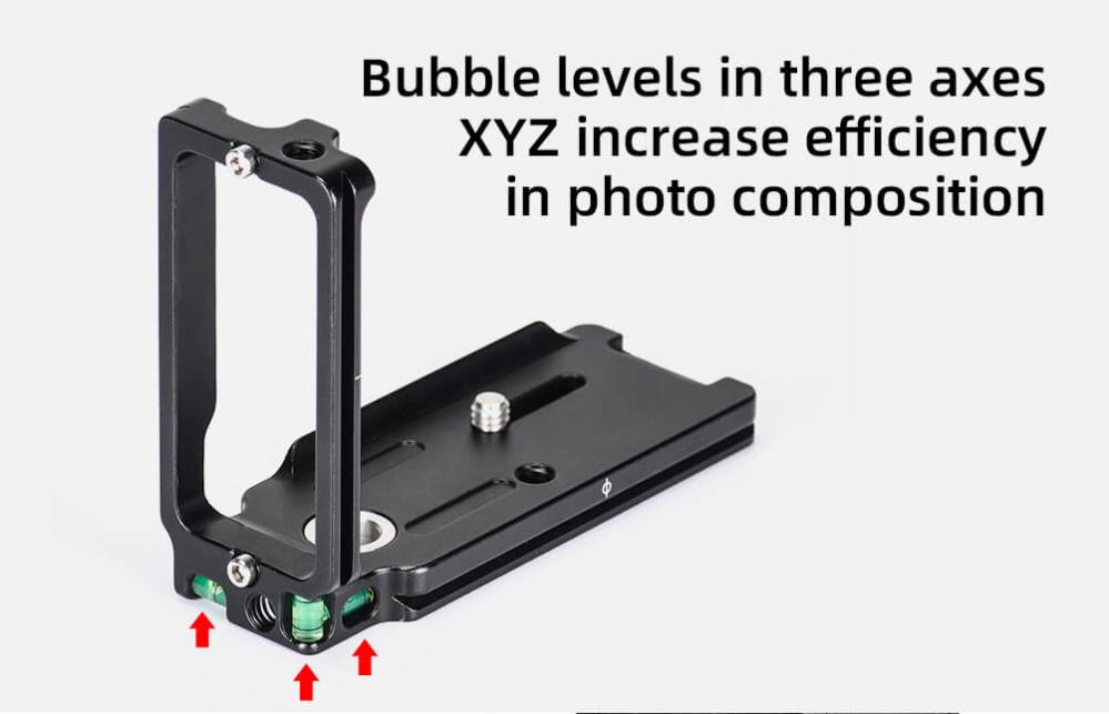 Sunwayfoto Sunwayfoto L-Bracket for Sony A1 med QD-uttag
