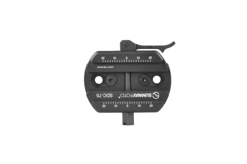  Sunwayfoto SDC-75 feste for Picatinny og Arca Swiss Rask levering fra Sverige.